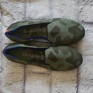 Rothy's Green Camouflage Women's Shoes